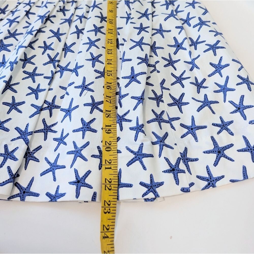 Kate Spade Starfish Broome Street Skirt White 6 Preppy Coastal Grandmother - Picture 5 of 8